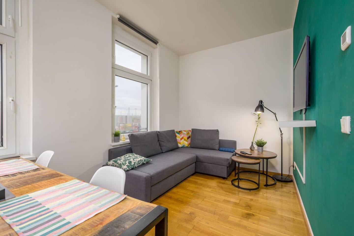 Arbio I Retro Apart Near Leipzig Hauptbahnhof Eksteriør bilde